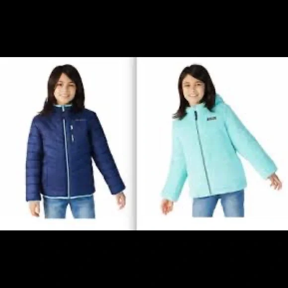 Eddie Bauer kids Youth Deer Harbor reversible jacket - Picture 1 of 7
